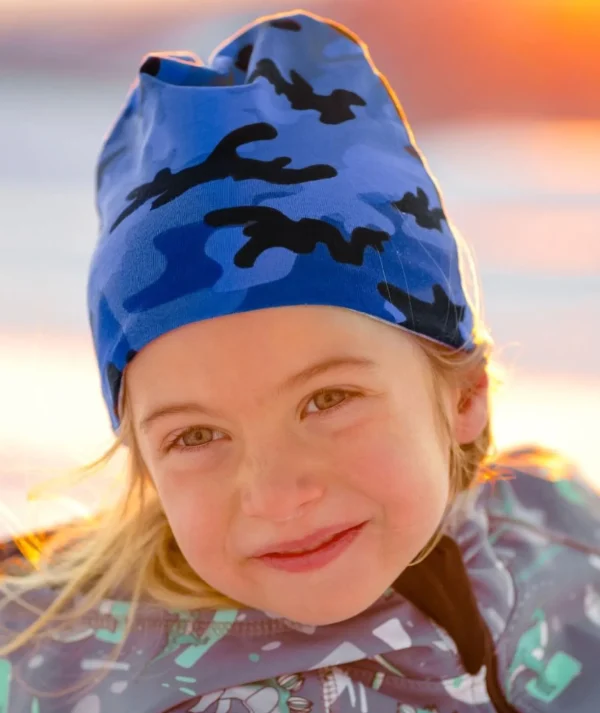 Baggy Hat Camouflage Blue