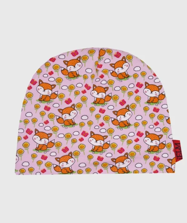 Baggy Hat Foxes Pink