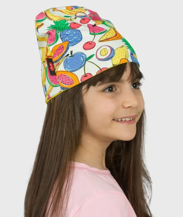 Baggy Hat Fruits White