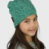 Baggy Hat Green Animal Print