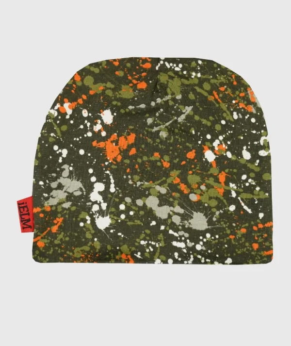 Baggy Hat Paint Splash Khaki