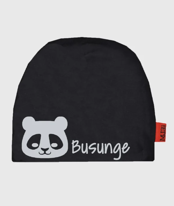 Baggy Hat Reflex Panda Black