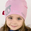 Baggy Hat Reflex Panda Pink