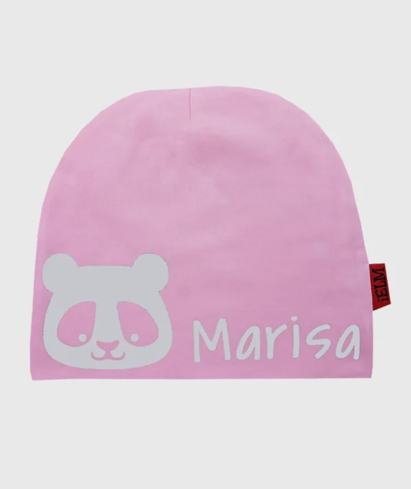 Baggy Hat Reflex Panda Pink