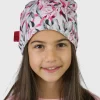 Baggy Hat Retro Leaves