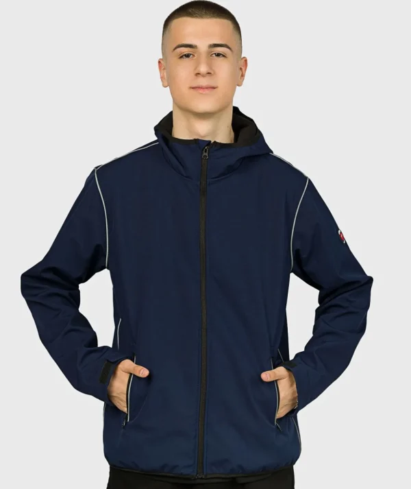 DAD - Softshell Waterproof Hoodie Månskugga