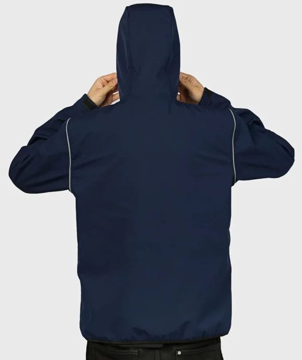 DAD - Softshell Waterproof Hoodie Månskugga