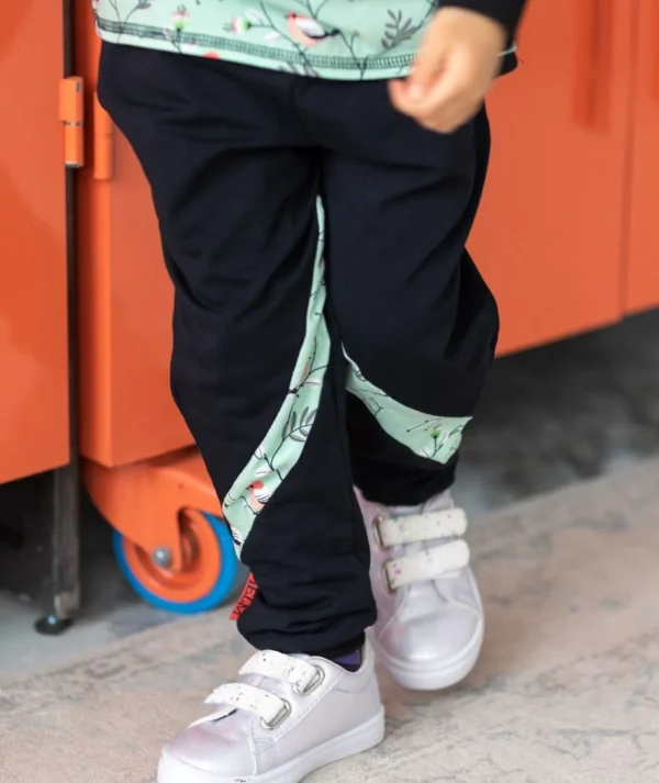 Everyday Pockets Pants Little Birds Mint