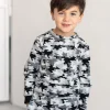 Long Sleeve Shirt Camouflage Grey