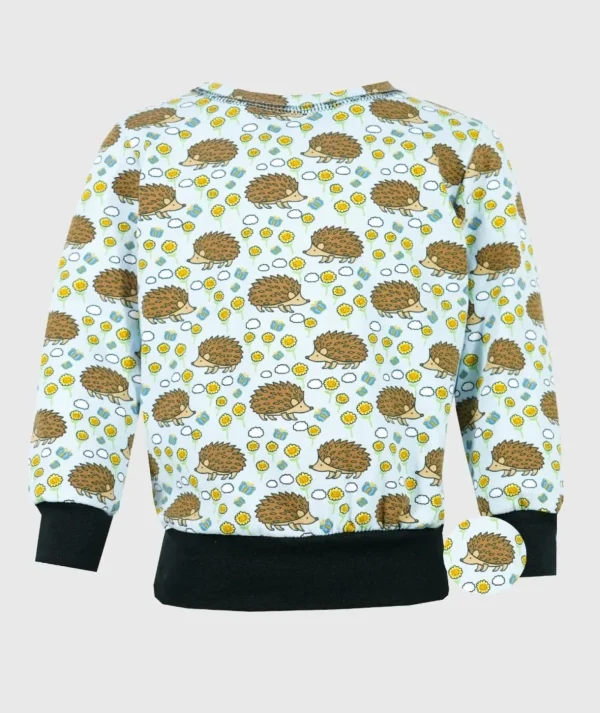 Long Sleeve Shirt Hedgehog Blue