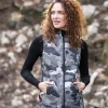 MOM - Softshell And Polar Fleece Hooded Vest Grey Military