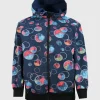 MOM - Softshell Waterproof Hoodie Colorful Circle