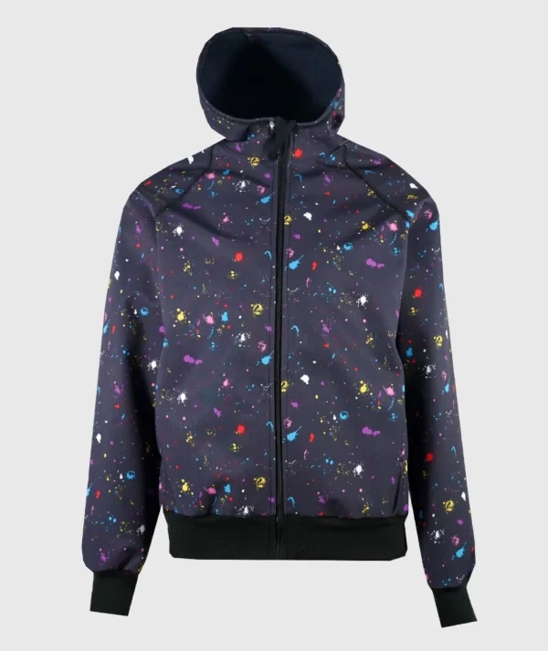 MOM - Softshell Waterproof Hoodie Glowing Spots