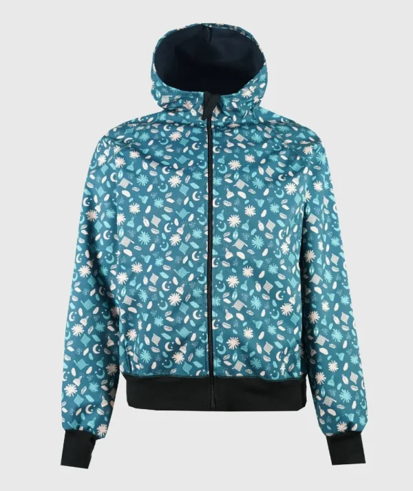 MOM - Softshell Waterproof Hoodie Sparkling Night