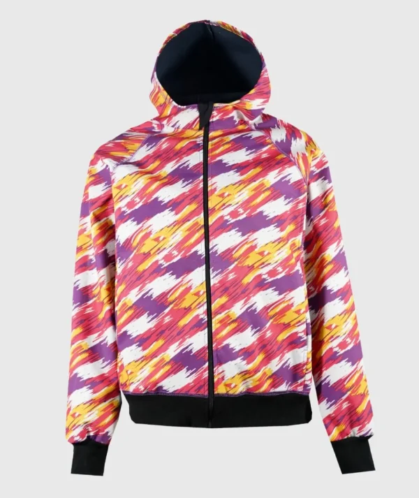 MOM - Softshell Waterproof Hoodie Abstract Colors