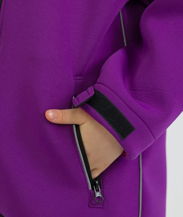 Neoprene Thermal Hoodie Violet