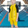 Neoprene Thermal Wetsuit Yellow/Black