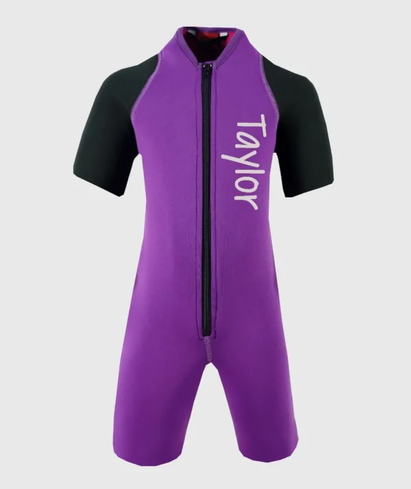 Neoprene Thermal Wetsuit Violet/Black