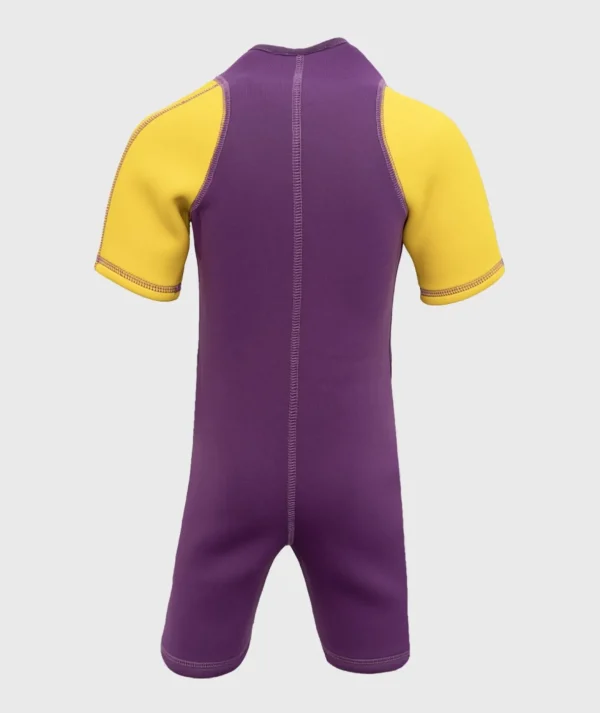 Neoprene Thermal Wetsuit Violet/Yellow