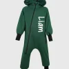 Onepiece French Terry Jumpsuit Forest Green