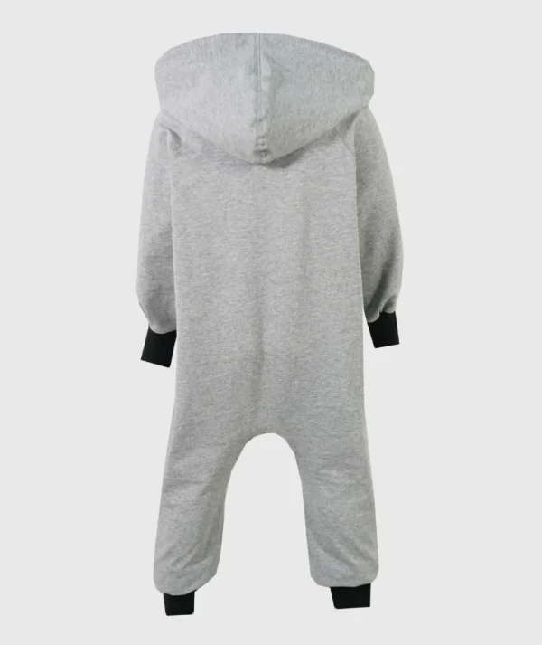 Onepiece Jersey Jumpsuit Grey Melange