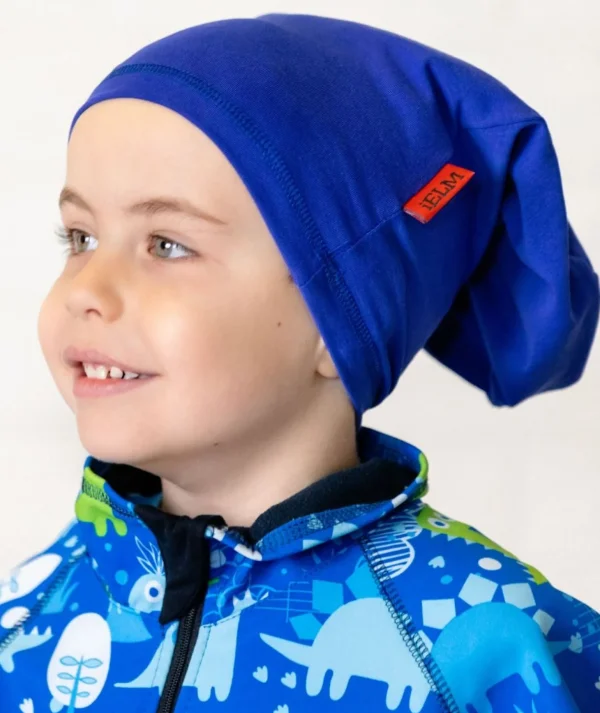 Oversize Baggy Hat Reflex Blue