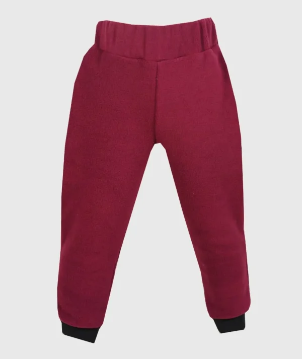 Polar Fleece Pants Burgundy