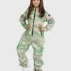 Removable Hood - Waterproof Softshell Overall Snake Green