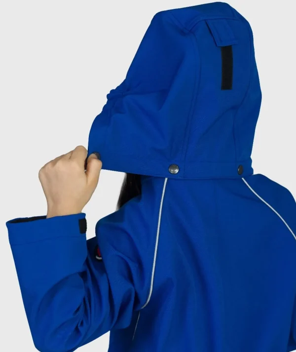 Removable Hood - Waterproof Softshell Overall Ljusblå