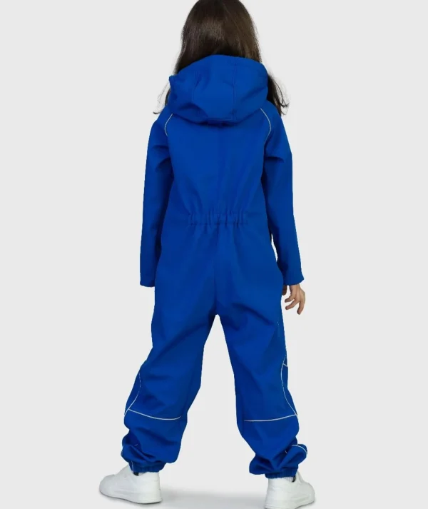 Removable Hood - Waterproof Softshell Overall Ljusblå