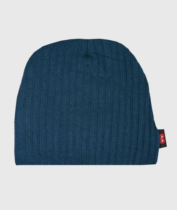 Ribbed-Knit Beanie Faded Blue