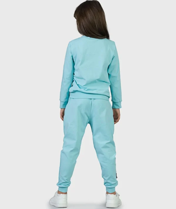 SET - Pants And Shirt Bright Turquoise