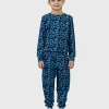 SET - Pants And Shirt Camouflage Blue