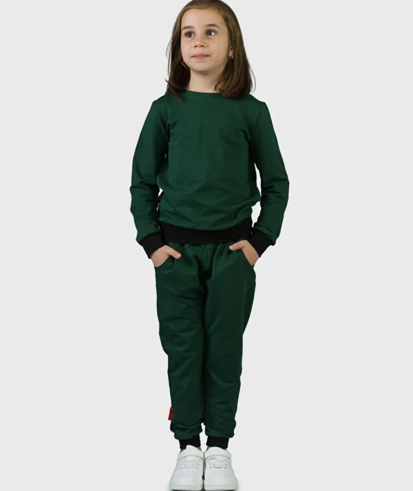 SET - Pants And Shirt Forest Green