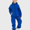 SET - Waterproof Softshell Pants And Hoodie Blue