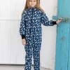 Thermal French Terry Jumpsuit Sea Lions