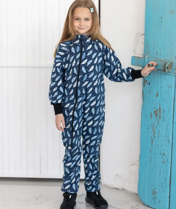 Thermal French Terry Jumpsuit Sea Lions