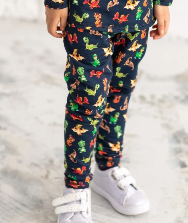 Thermal French Terry Pants Tiny Dinos