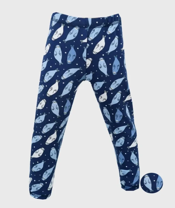 Thermal French Terry Pants Sea Lions