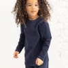 Thermal French Terry Sweatshirt Dark Blue