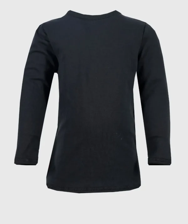 Thermal French Terry Sweatshirt Black