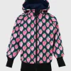 Waterproof Softshell Hoodie Strawberry