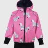 Waterproof Softshell Hoodie Zebra Drawings