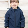 Waterproof Softshell Hoodie Night Blue