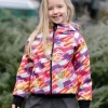 Waterproof Softshell Hoodie Abstract Colors