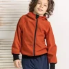 Waterproof Softshell Hoodie Cinnamon