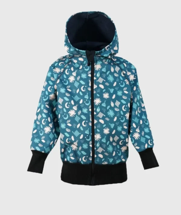 Waterproof Softshell Hoodie Sparkling Night