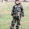 Waterproof Softshell Overall Comfy Green Military Jumpsuit