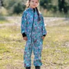 Waterproof Softshell Overall Comfy Panthers Jumpsuit