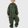 Waterproof Softshell Overall Comfy Paint Splash Khaki Jumpsuit